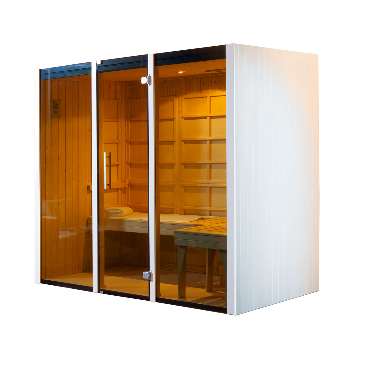 Weka Infrarotkabine „Osby 2“, 212x190x125 cm