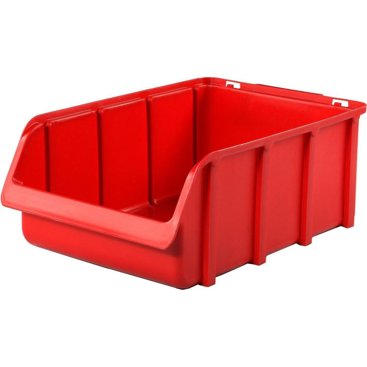 Tood Sichtlagerkasten Visus 31 x 49 x 18 cm rot