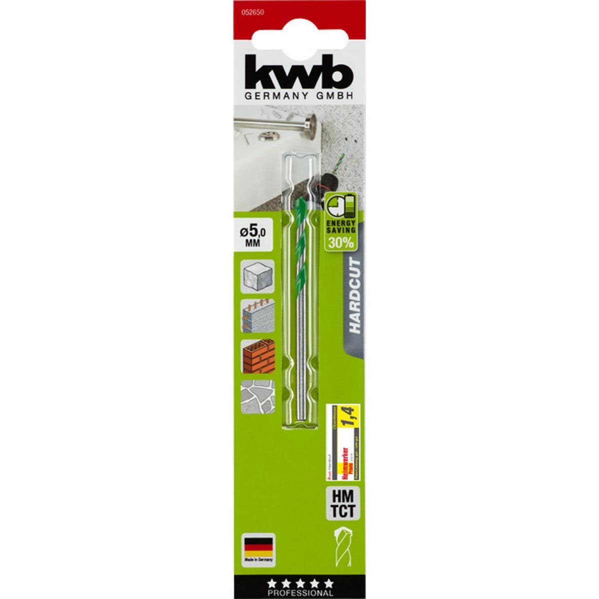 kwb  Granitbohrer Hardcut Durchmesser 5 mm Bild 2