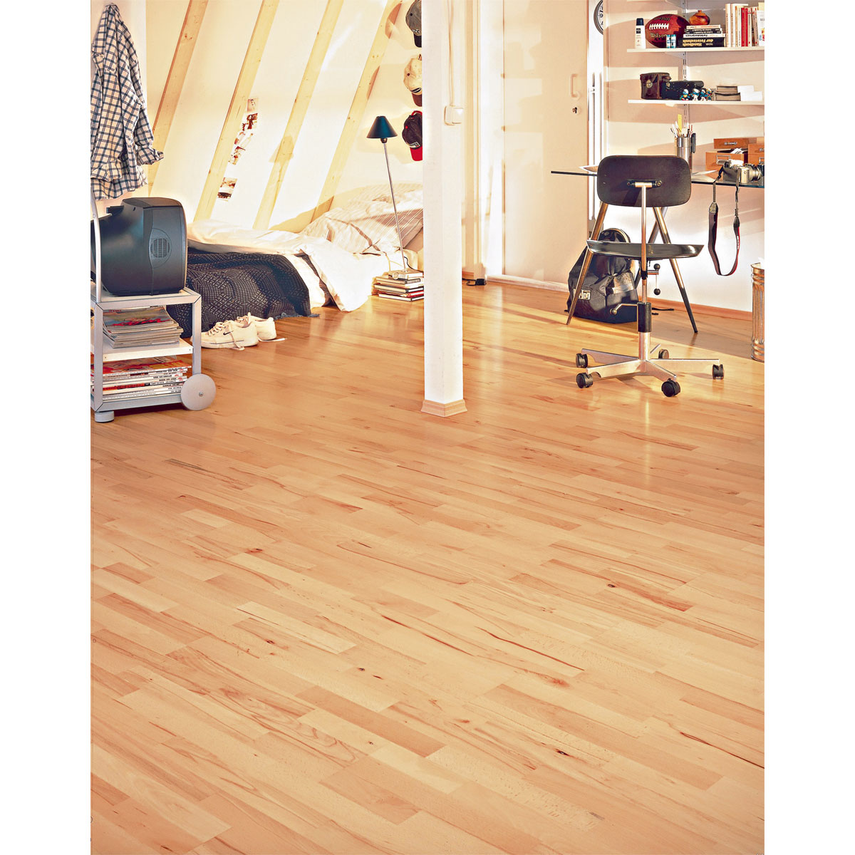 Specht Fertigparkett Classic Schiffsboden Buche 110 x 18 cm Bild 6