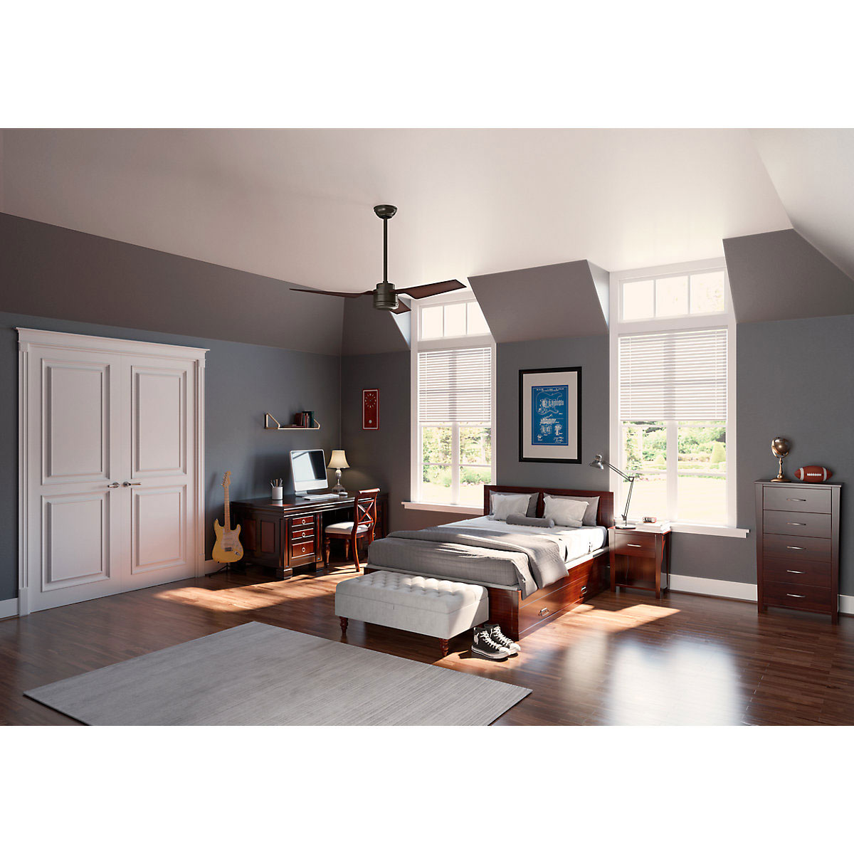 Hunter Fan Hunter Deckenenventilator Cabo Frio 132 cm bronze Bild 8