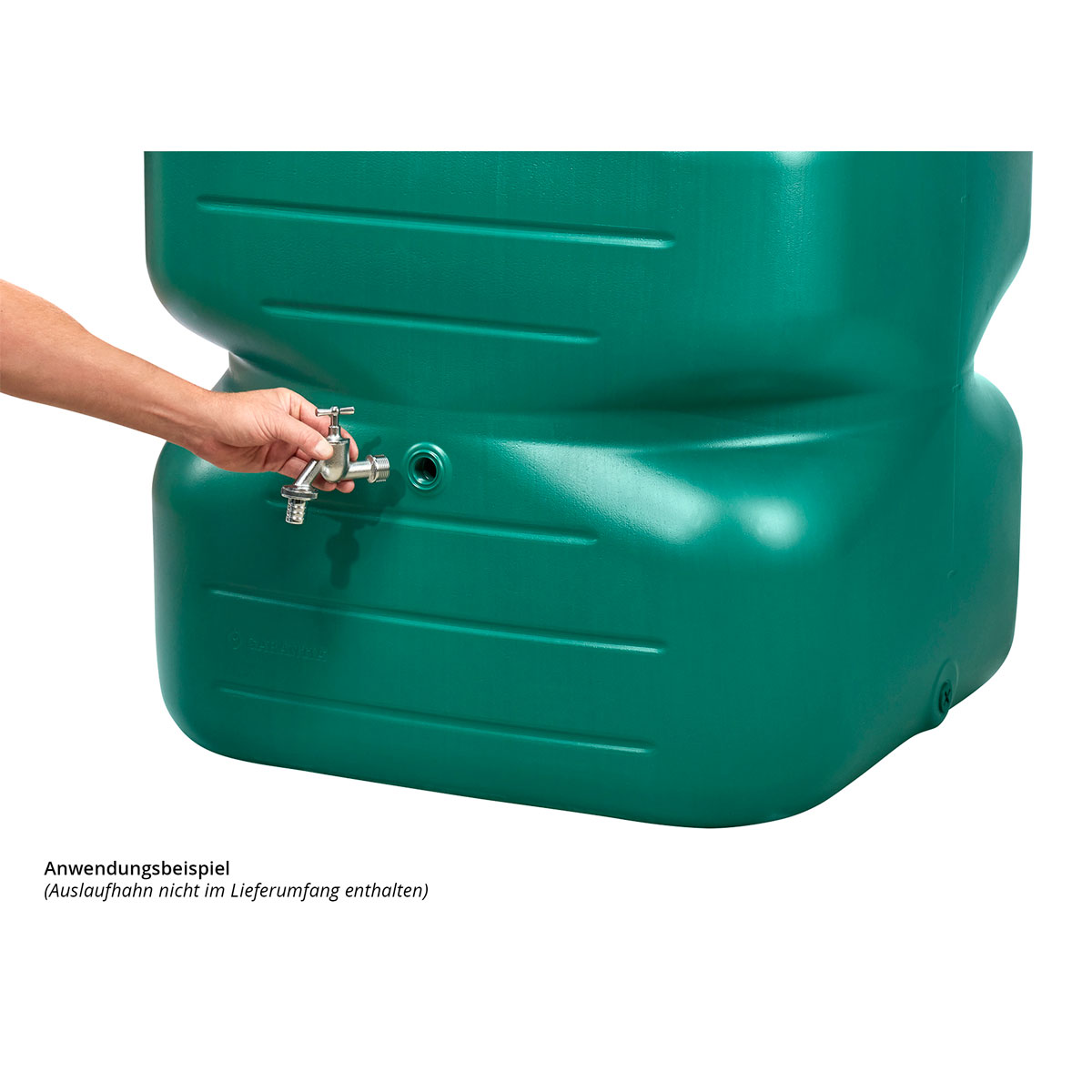 Garantia  Gartentank Cubus 1000 Liter dunkelgrün Bild 7