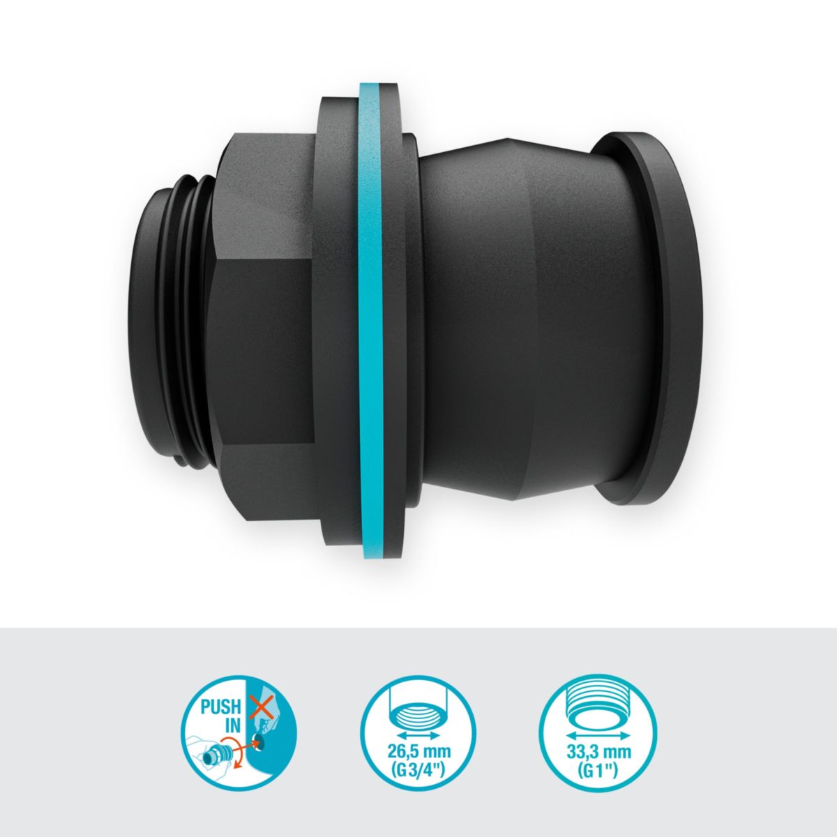 Gardena Einsteck-Tankverbinder Push IN Bild 5