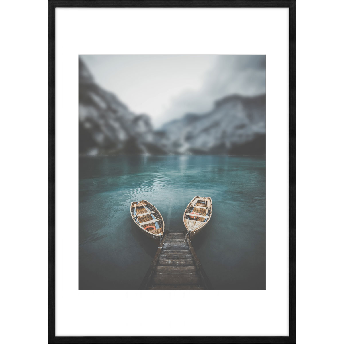 Bilderrahmen Iceland 50x70 cm schwarz