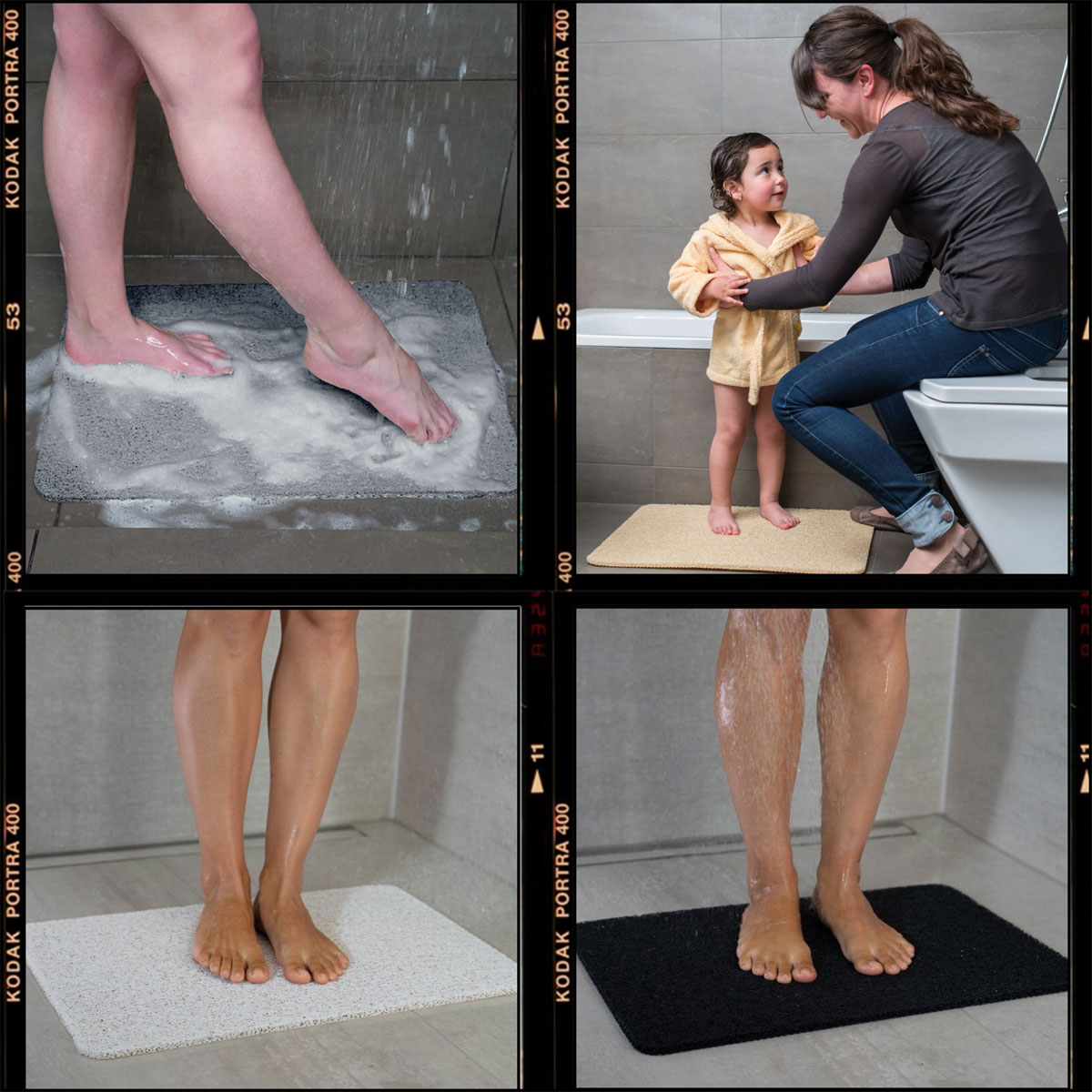 Best Direct Duschmatte Hydrowonder rutschfest 40 x 60 cm Bild 5