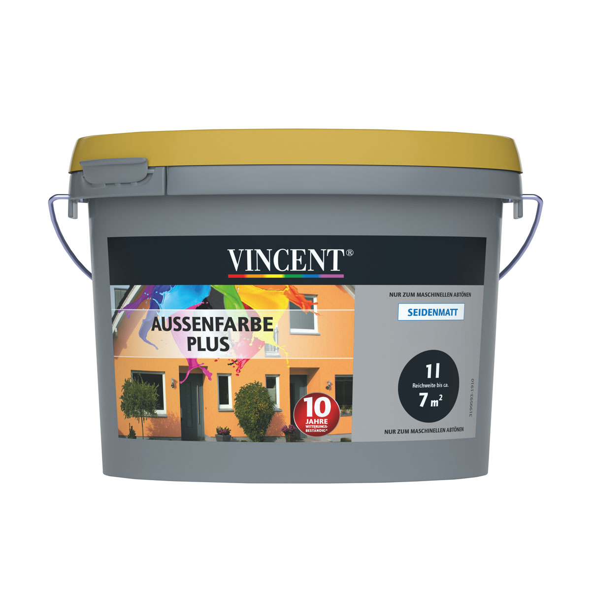 Vincent  FassadenfarbeAussenfarbe Plus Mix it 1 l