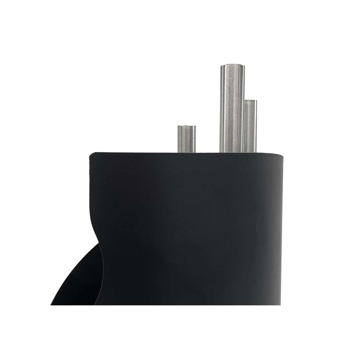 Kaminbesteck schwarz 3- teilig  Bild 2