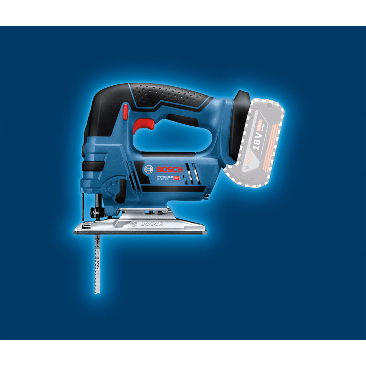 Bosch Professional  Akku-Stichsäge GST 18 V-Li Solo ohne Akku Bild 8