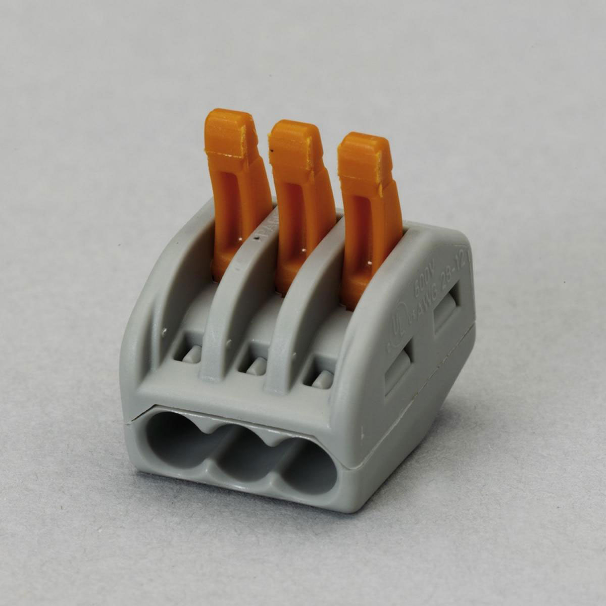 Wago-Verbindungsklemme 3 x 0,08-2,5 mm² Bild 1