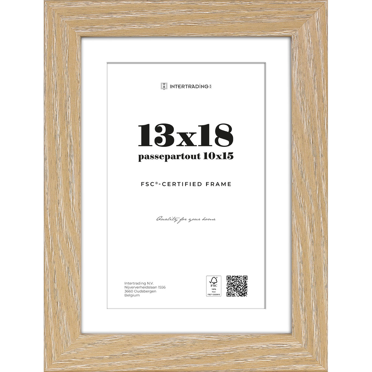 Bilderrahmen Toronto 13x18 cm Eiche