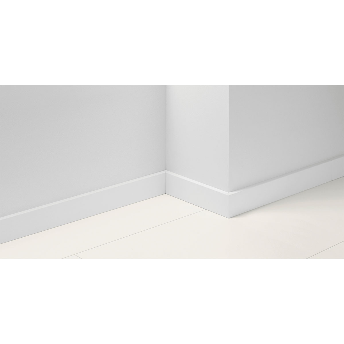 Parador Sockelleiste SL 18 Uni weiß 2200 x 70 x 16,5 mm