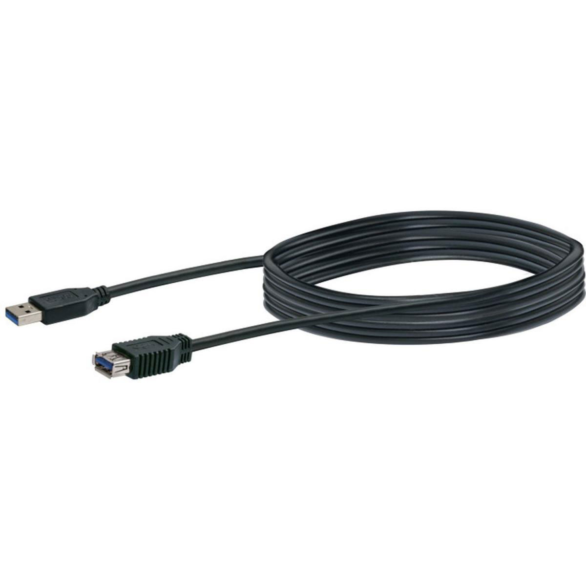 Schwaiger USB-Verlängerungskabel 3 m Bild 1