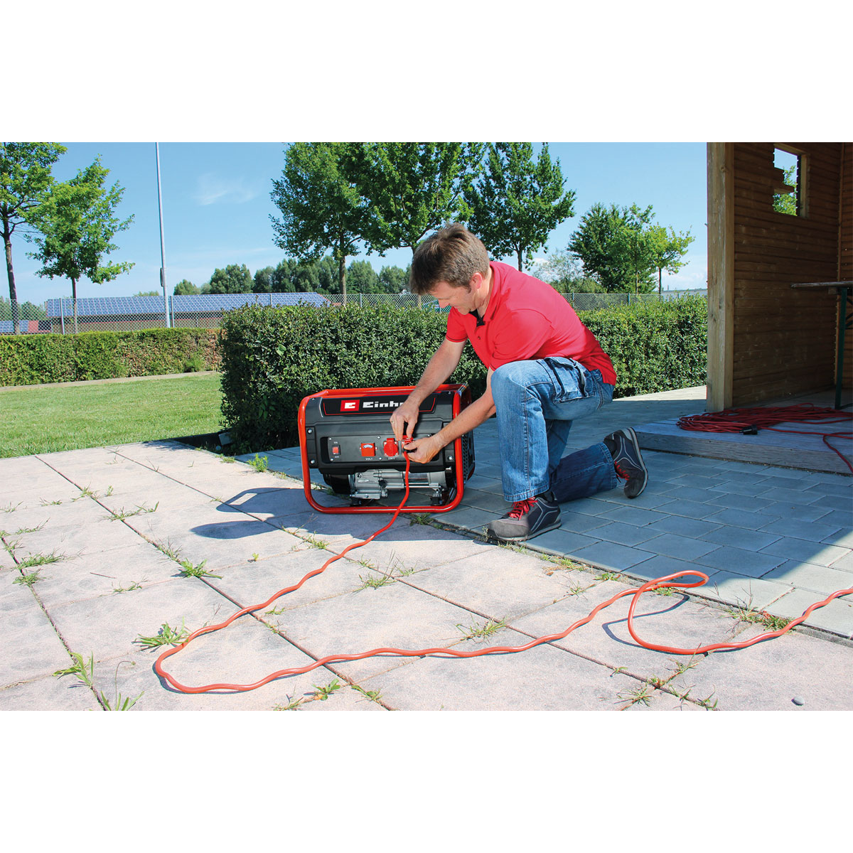 Einhell Benzin Stromerzeuger TC-PG 25/1/E5 Bild 2