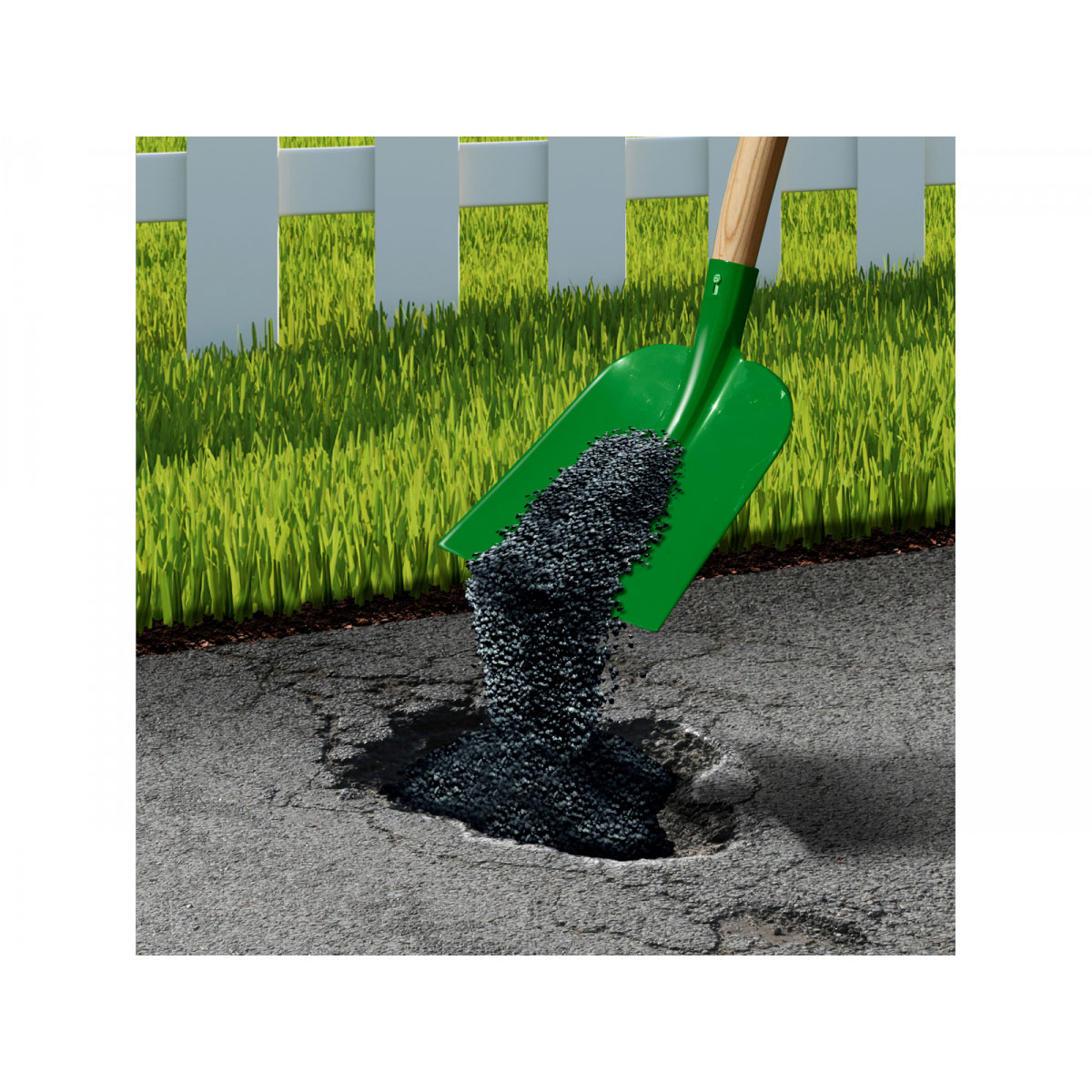 MEM Reparatur Asphalt 10 kg Bild 2