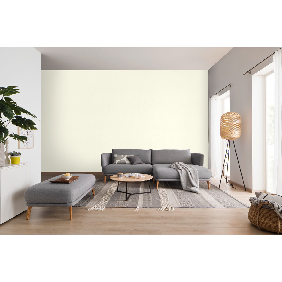 Schöner Wohnen Farbe  Wandfarbe Glimmerfarbe crystal white 2,5 Liter Bild 2