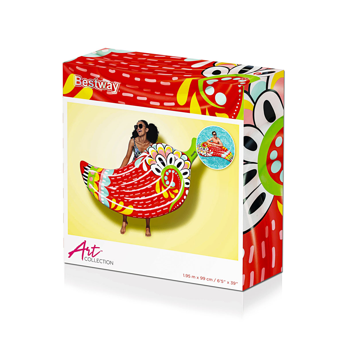 Bestway Luftmatratze Flirty Fiesta Paprika Bild 4