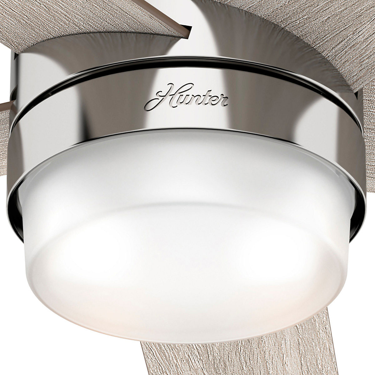 Hunter Fan Hunter Deckenenventilator Claudette 132 cm Nickel poliert Bild 8