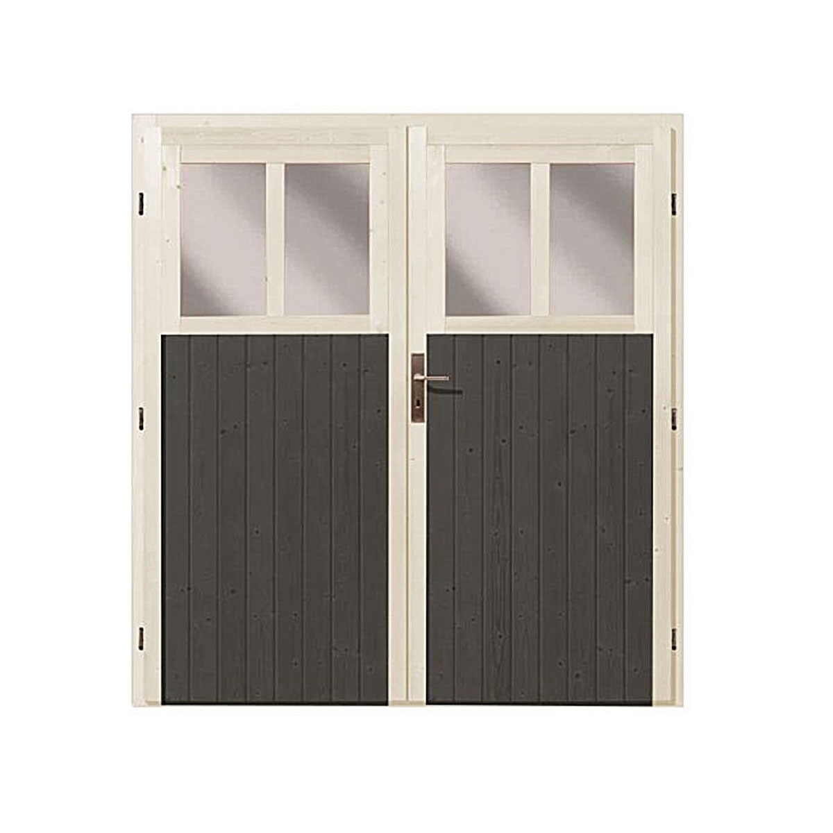 Karibu  Blockbohlenhaus Bomlitz 2 terragrau Bild 5