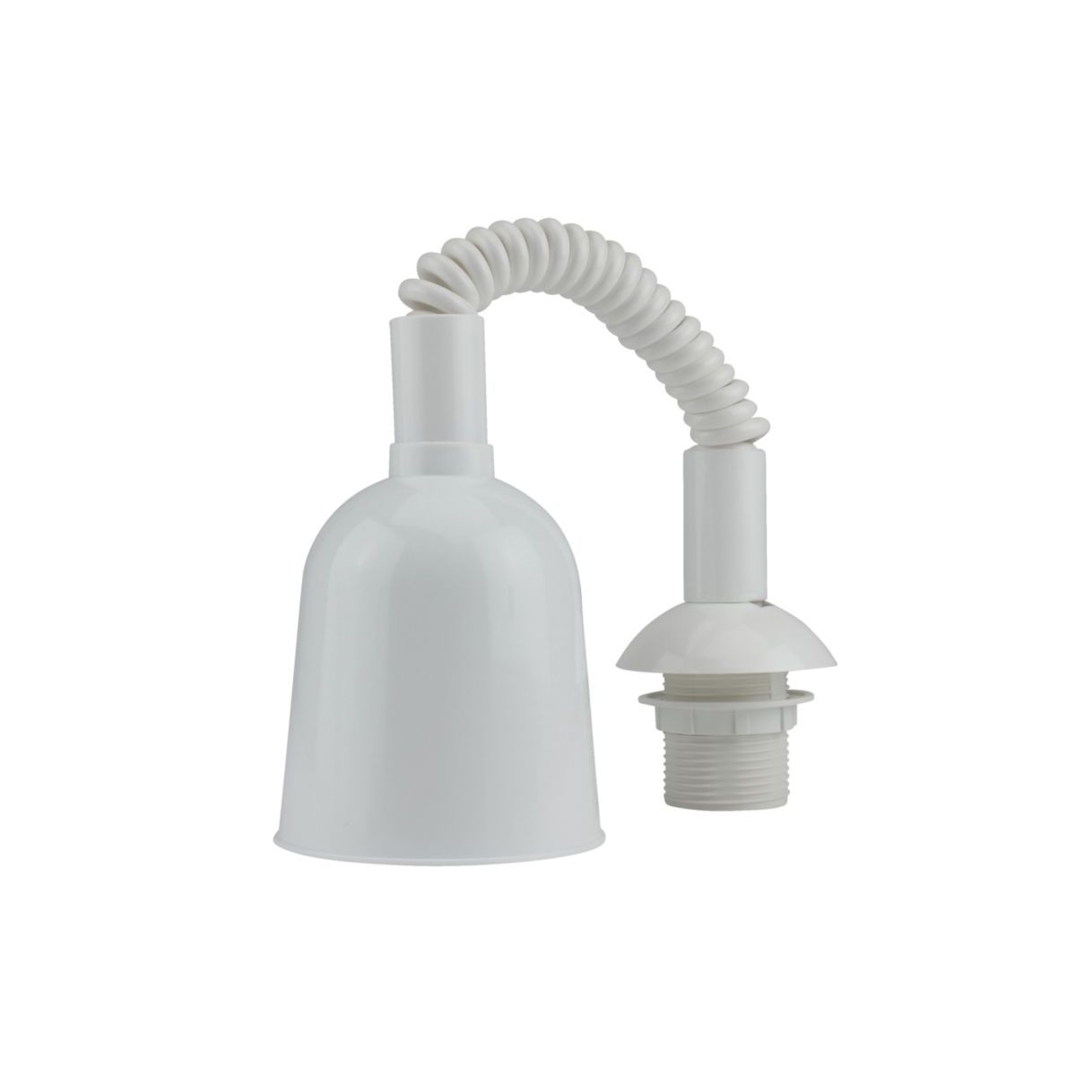 Lampen-Zugpendel Weiss