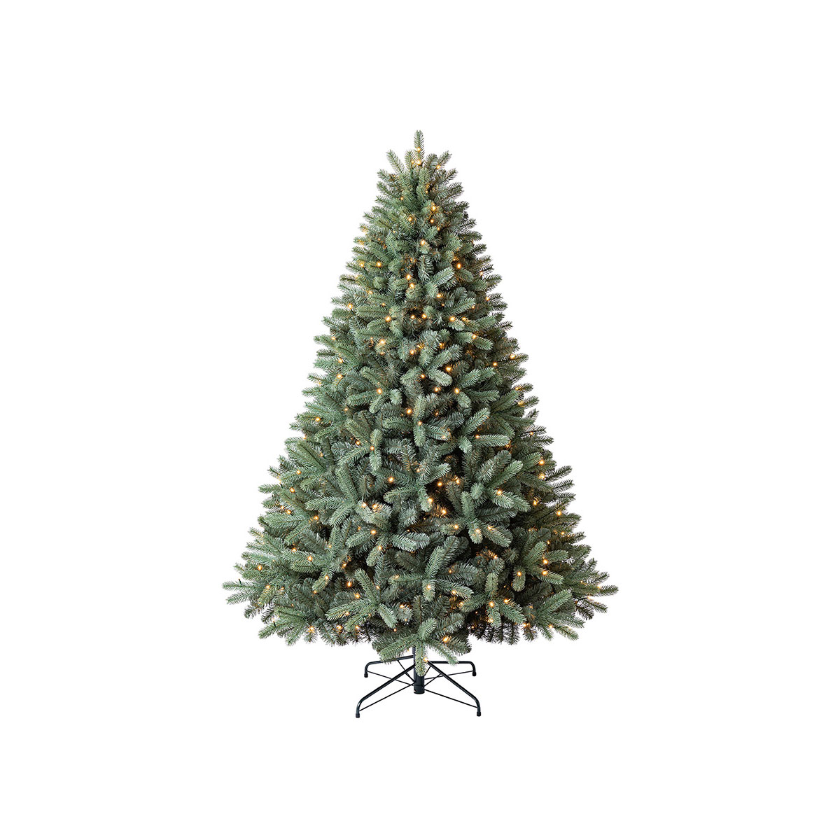 Evergreen Künstlicher Weihnachtsbaum Vermont Fichte inkl. LEDs 150x210cm Grün