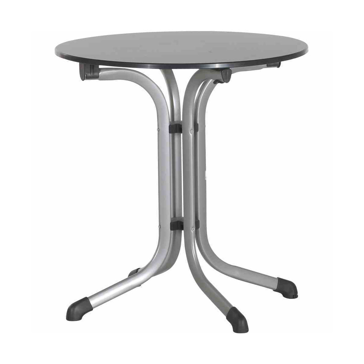 Sieger Klapptisch Vivodur 68 cm graphit/anthrazit