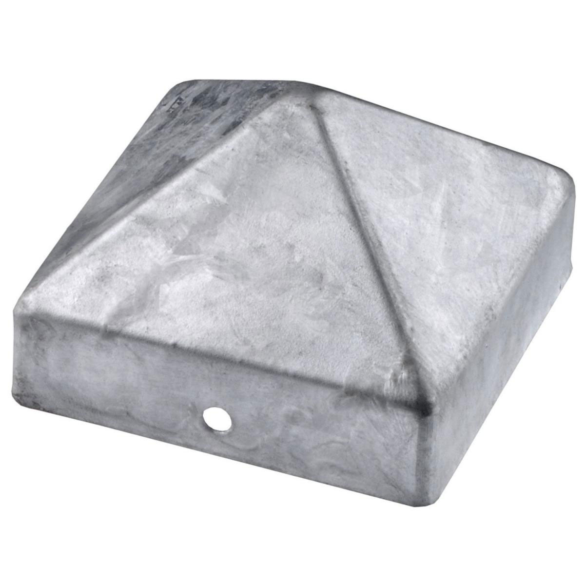 Connex Pfostenkappe 9 x 9 cm Pyramide verzinkt Connex Pfostenkappe 9 x 9 cm Pyramide verzinkt