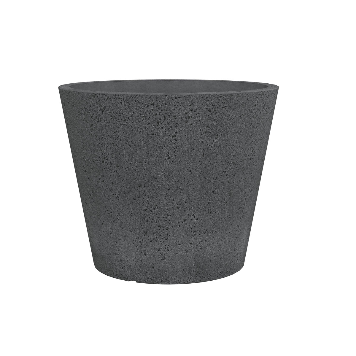 Scheurich Pflanzgefäß C-Cone BxHxT 47,2 x 39,4 x 47,2 cm Stony Black