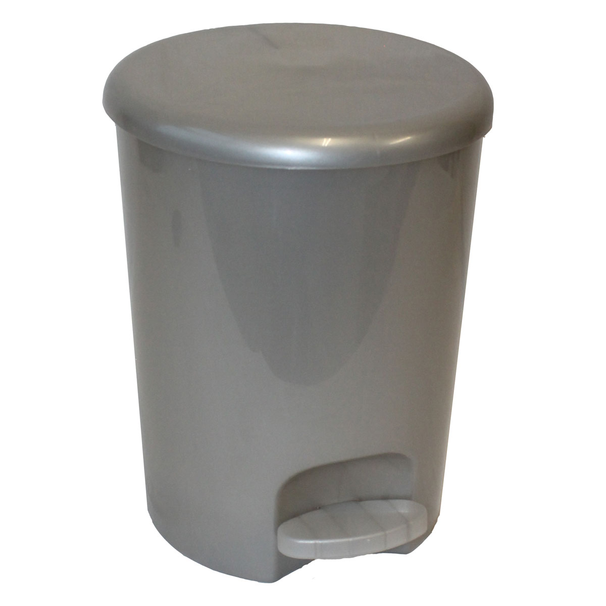 Treteimer 5 l silber