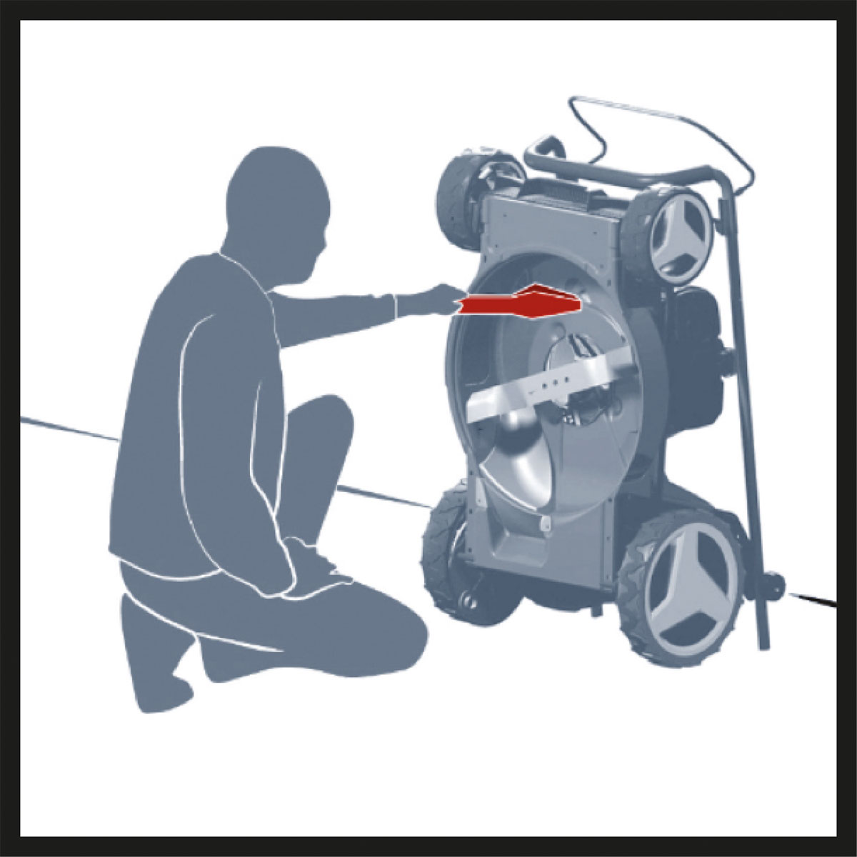 Einhell Benzin-Rasenmäher GC-PM 52/2 S HW Bild 7