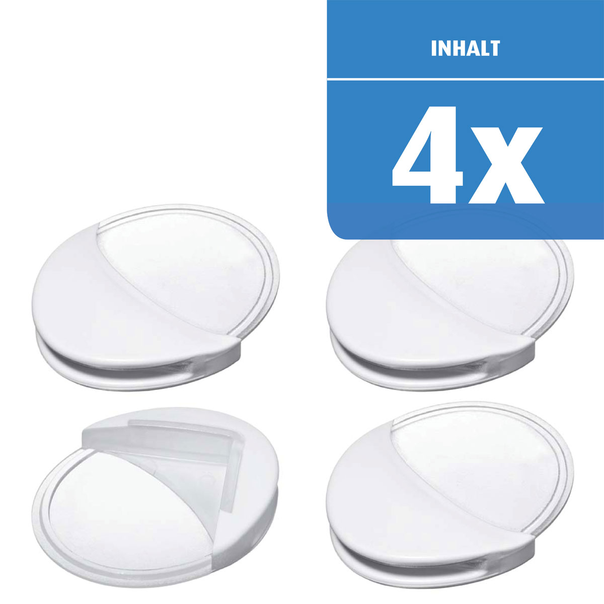 Reer Eckenschutz weiß 4 Stück Bild 1