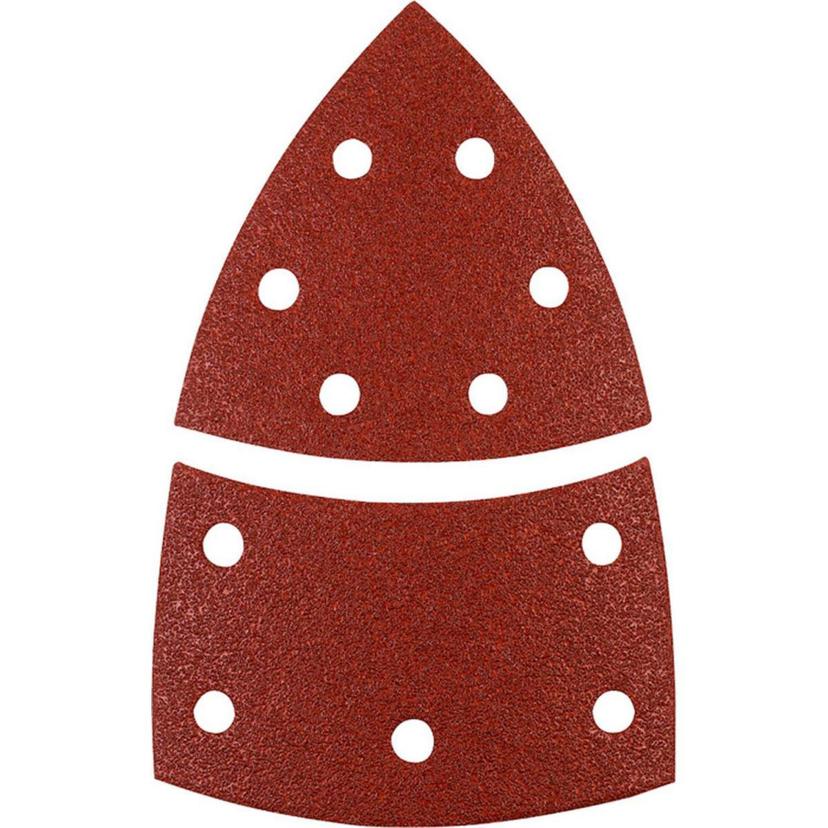 kwb  Schleifdreiecke Quick Stick Holz und Metall K80 Bild 1