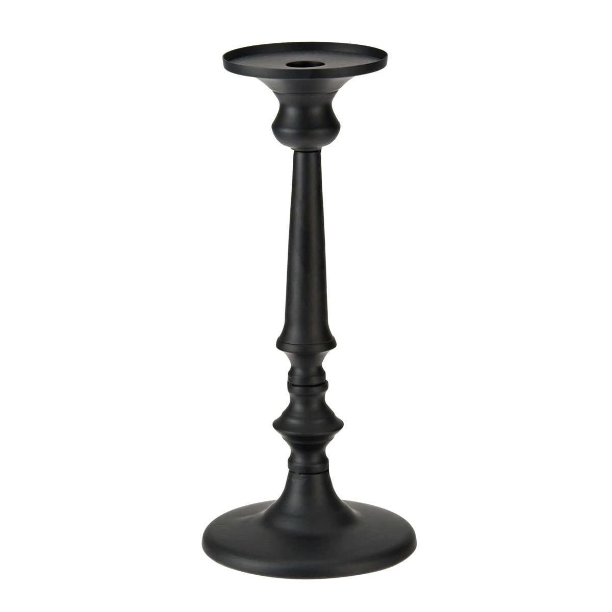 Kerzenständer schwarz 30 cm