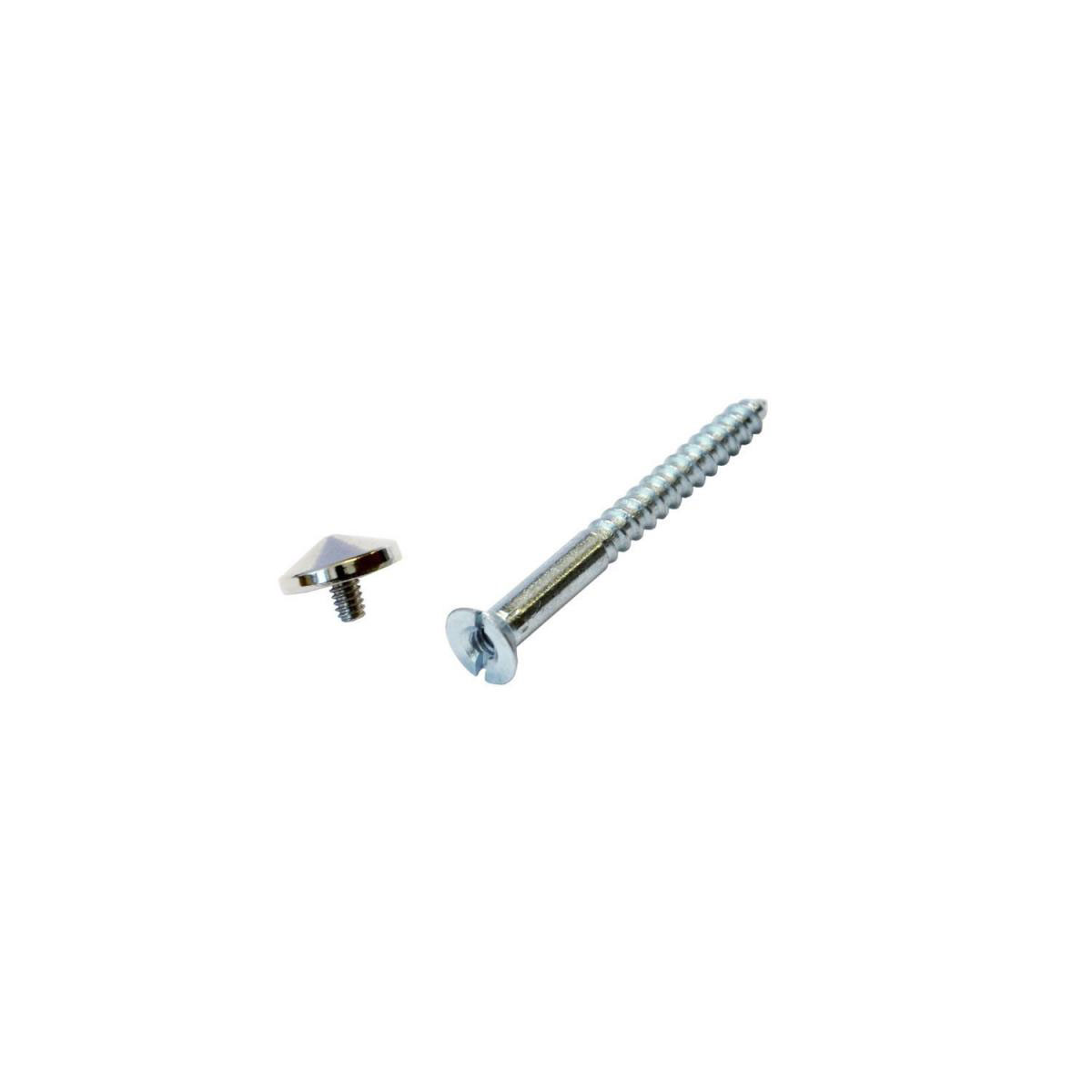 Suki Holzschrauben 4,5 x 45 mm Zierkappe 12mm verzinkt