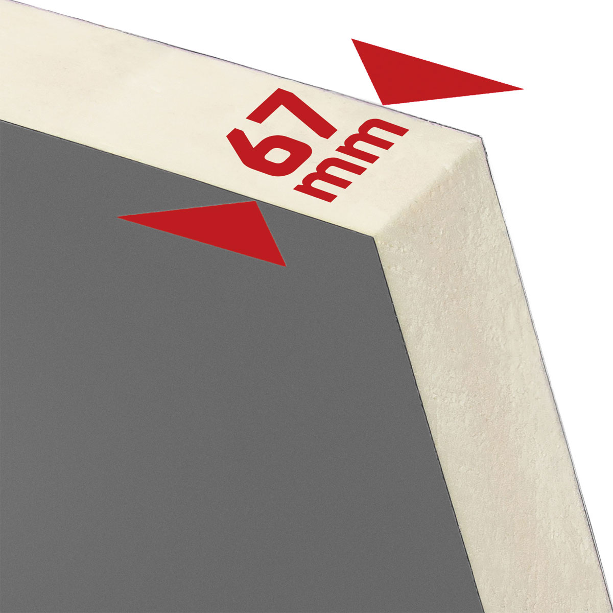 SplenDoor  Sicherheits-Nebeneingangstuer NS3 RC2 98x198 Anthrazit rechts Bild 8