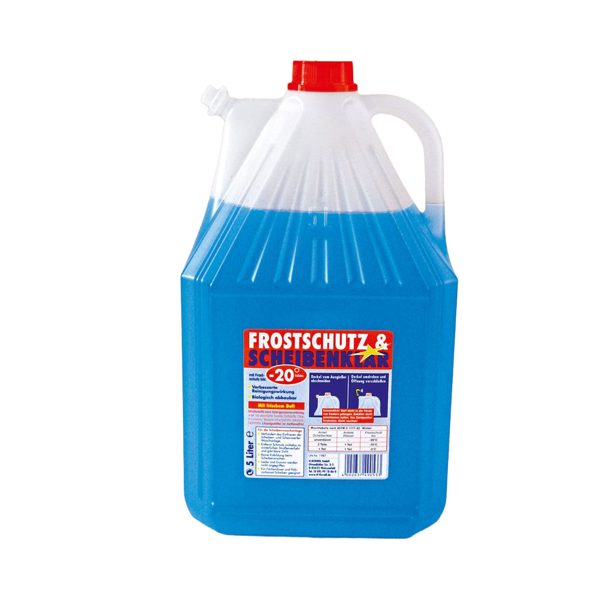 Frostschutz und Scheibenklar 5 L