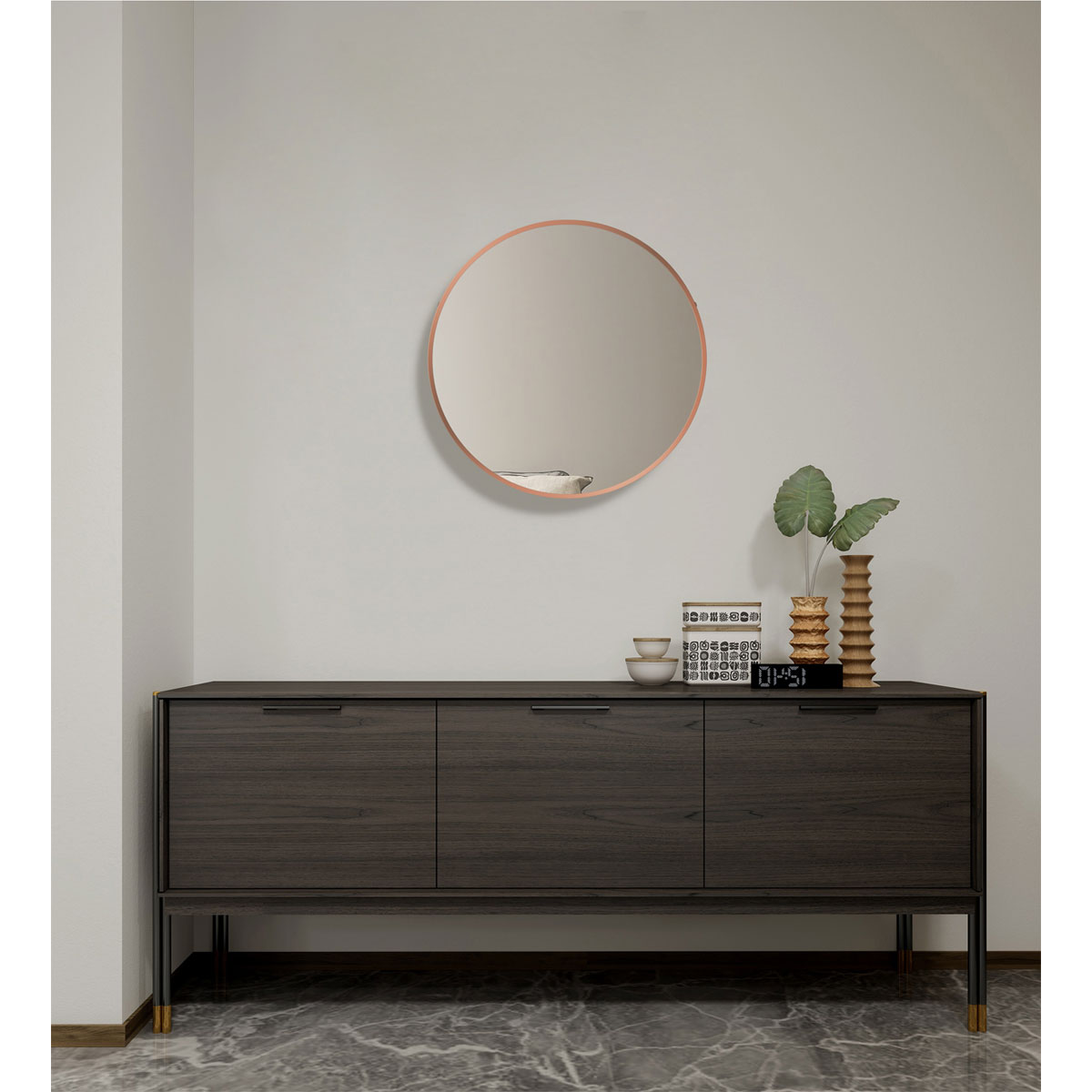 DSK  Design Spiegel Copper Excellent Dm 60 cm Bild 3