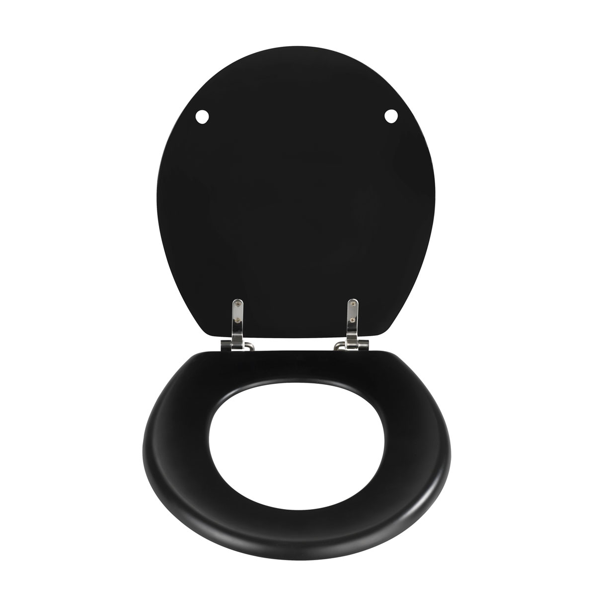 Wenko  WC-Sitz Prima Schwarz Matt MDF FSC Bild 2