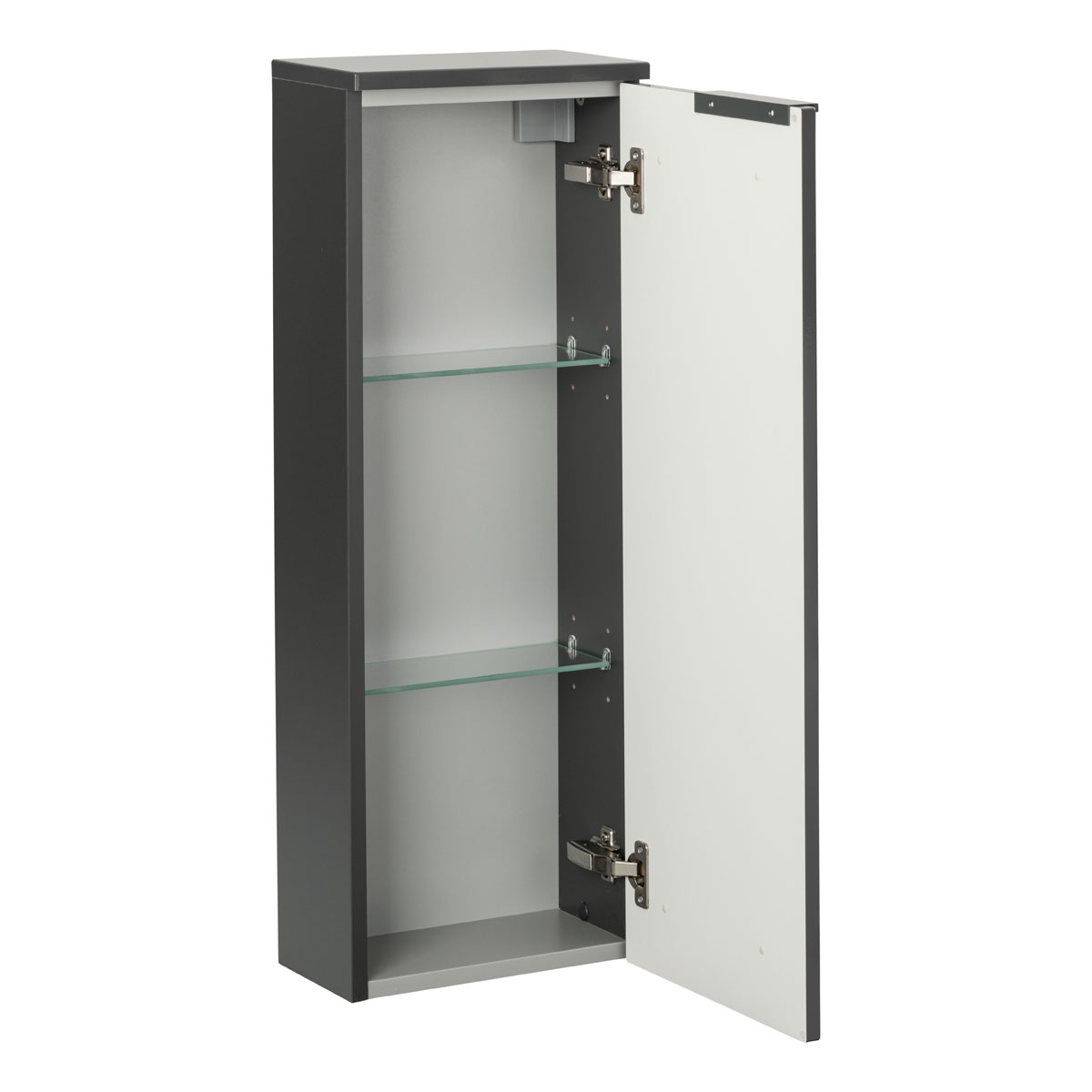 Fackelmann  Midischrank slim LUNA 302 x 826 x 170 mm anthrazit Bild 2