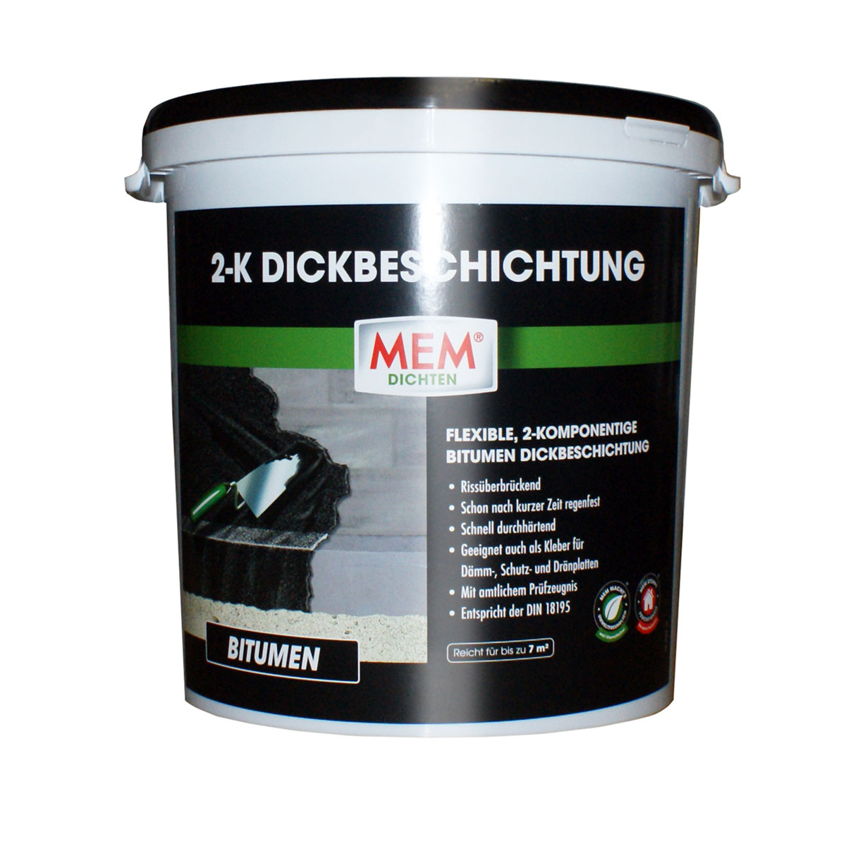 MEM Bitumen Dickbeschichtung 2-K 30kg