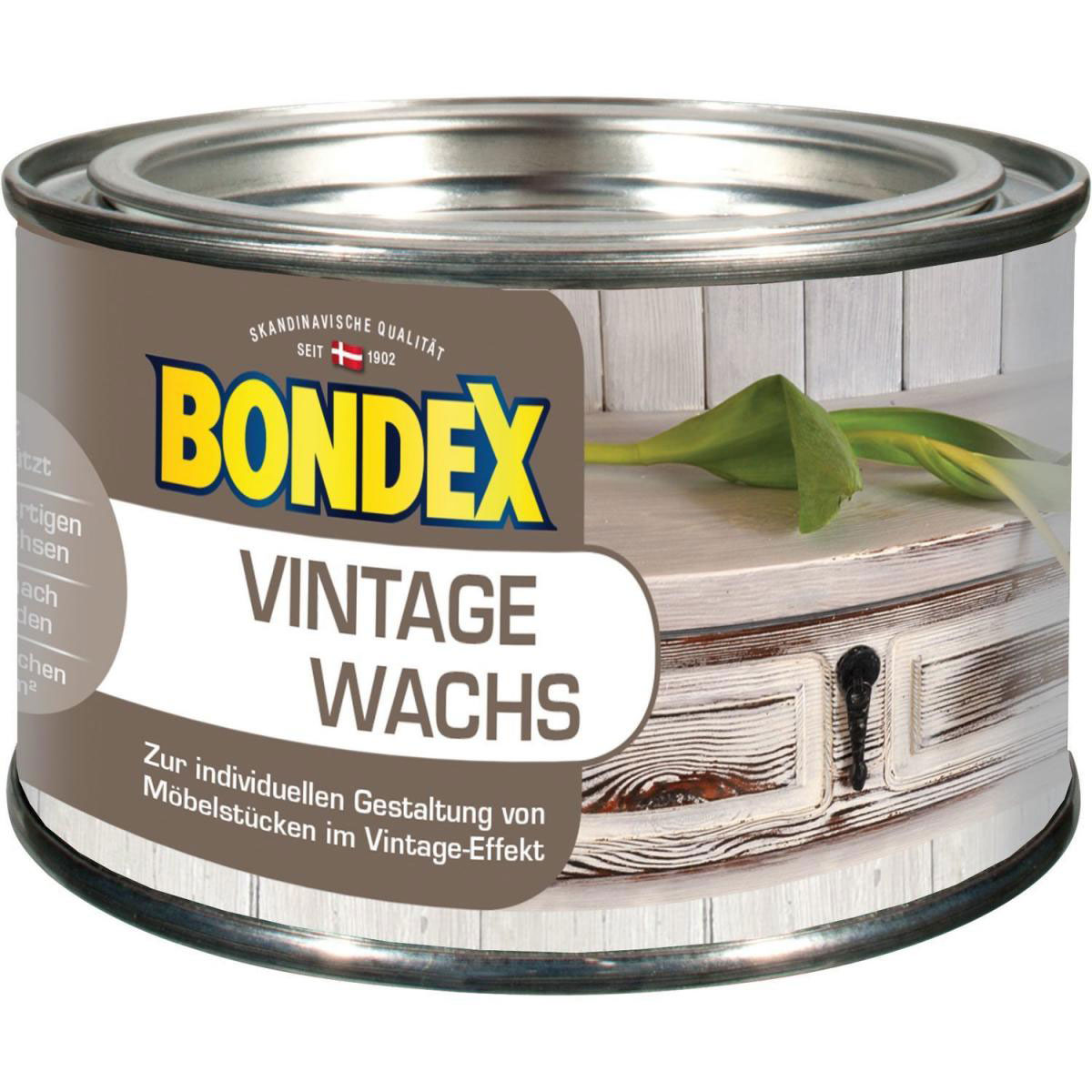 Bondex Vintage Wachs Silber 250 ml