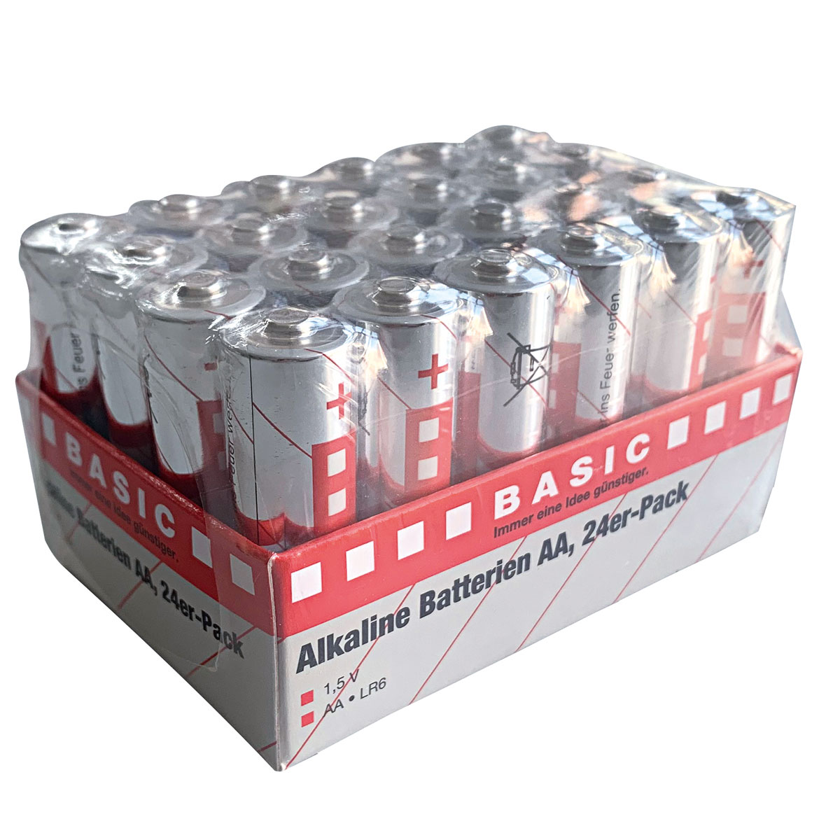 Basic AA-Batterien, 24 Stück