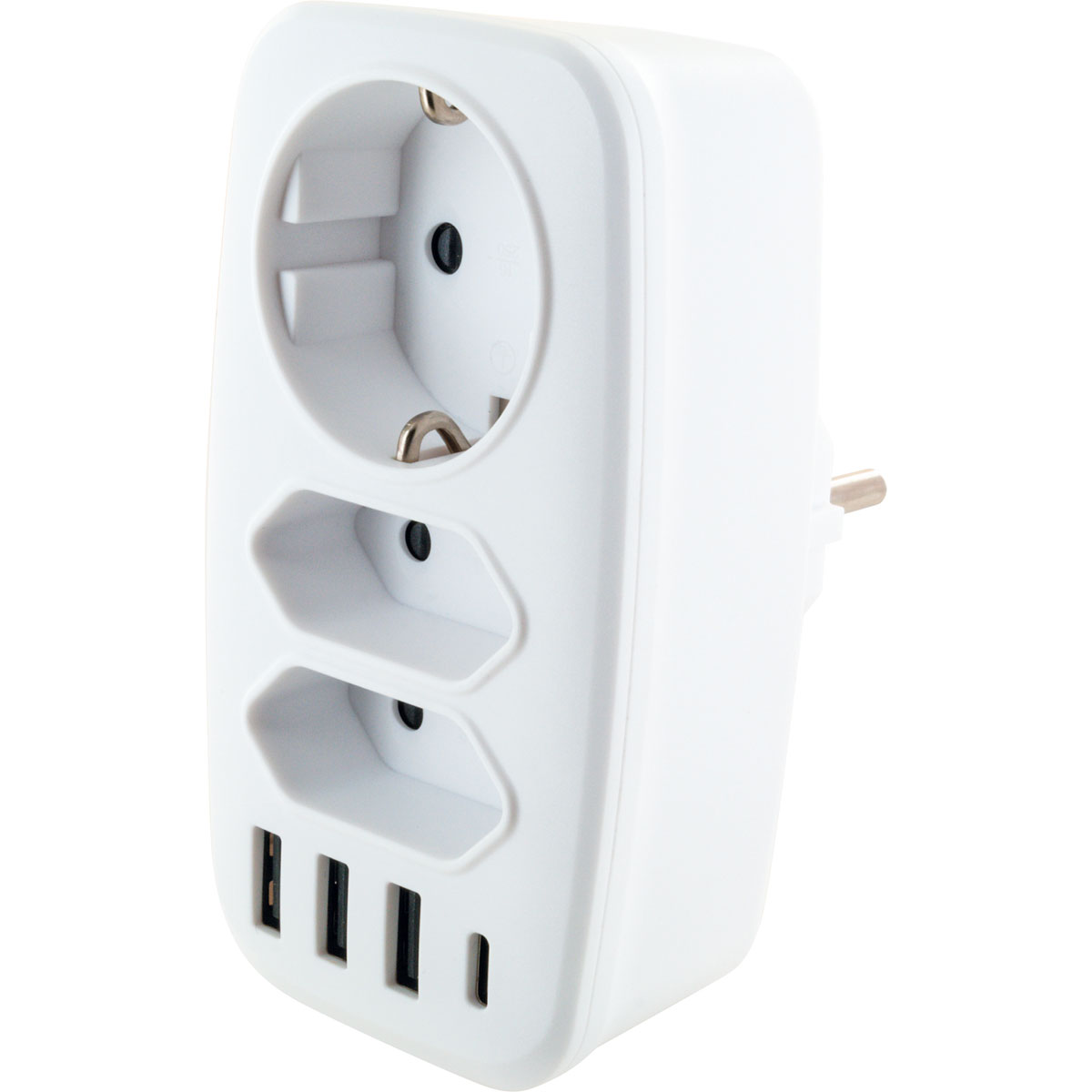 Schwaiger  Multiadapter mit USB C Bild 2