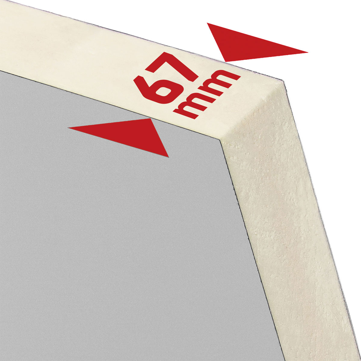 SplenDoor  Premium-Haustür Passivedoor Uppsala RC2 energiesparend einbruchsicher grau 100 x 210 cm links Bild 5