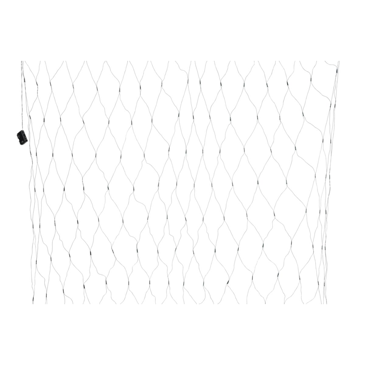 Batterielichternetz mit 160 warmweißen LED 2 x 2 m