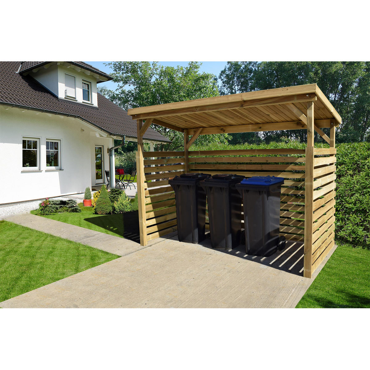 Brennholzlager 663 B Größe 2 Bild 2