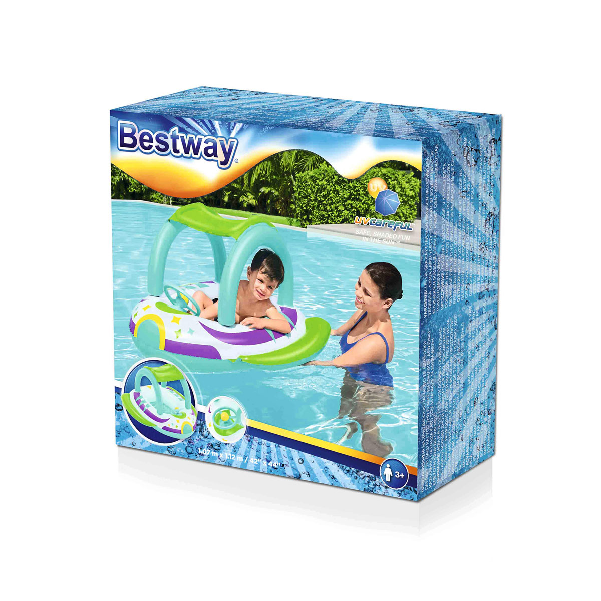 Bestway Kinder-Schlauchboot Space Splash Bild 2