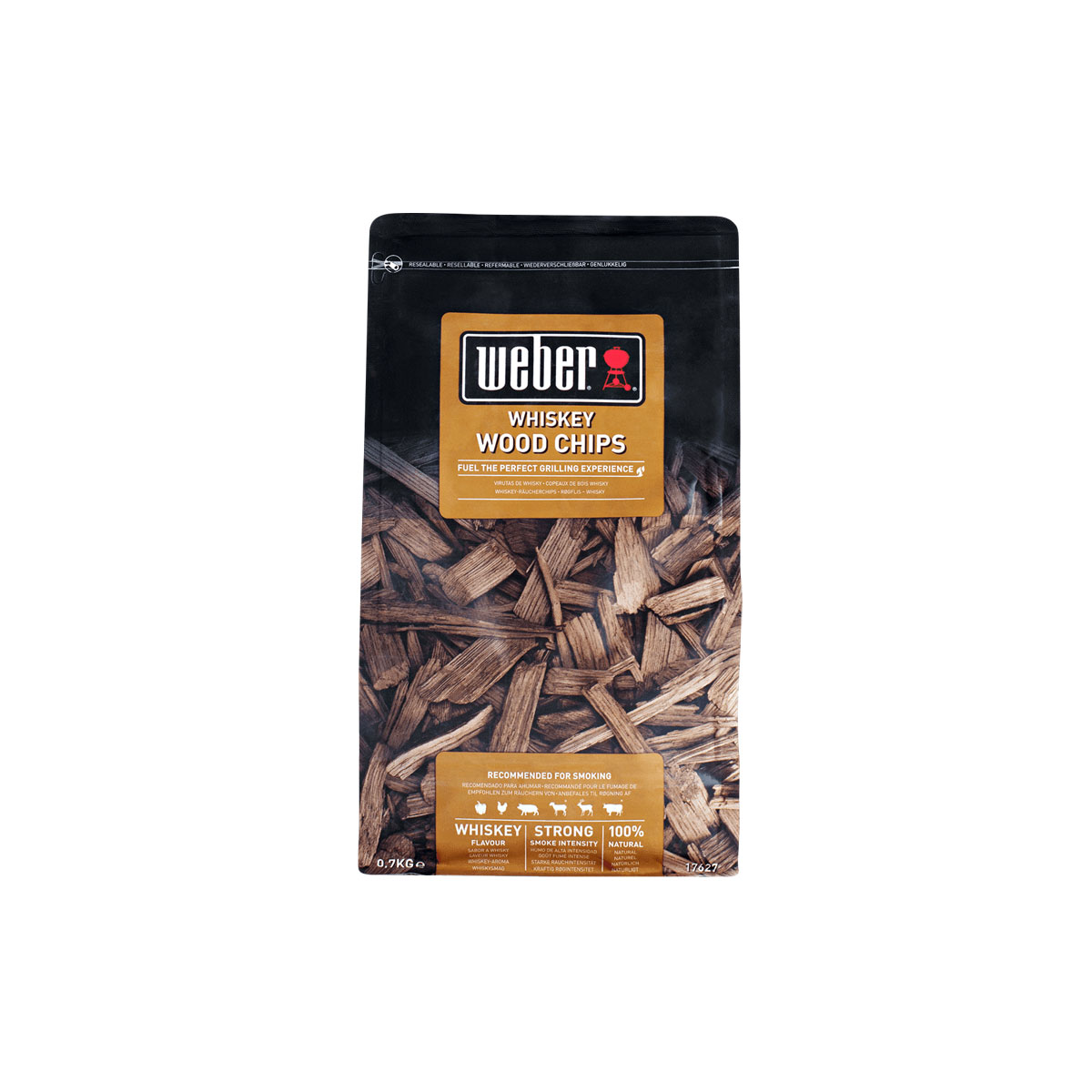 Weber Räucherchips Whiskey 700g Bild 1