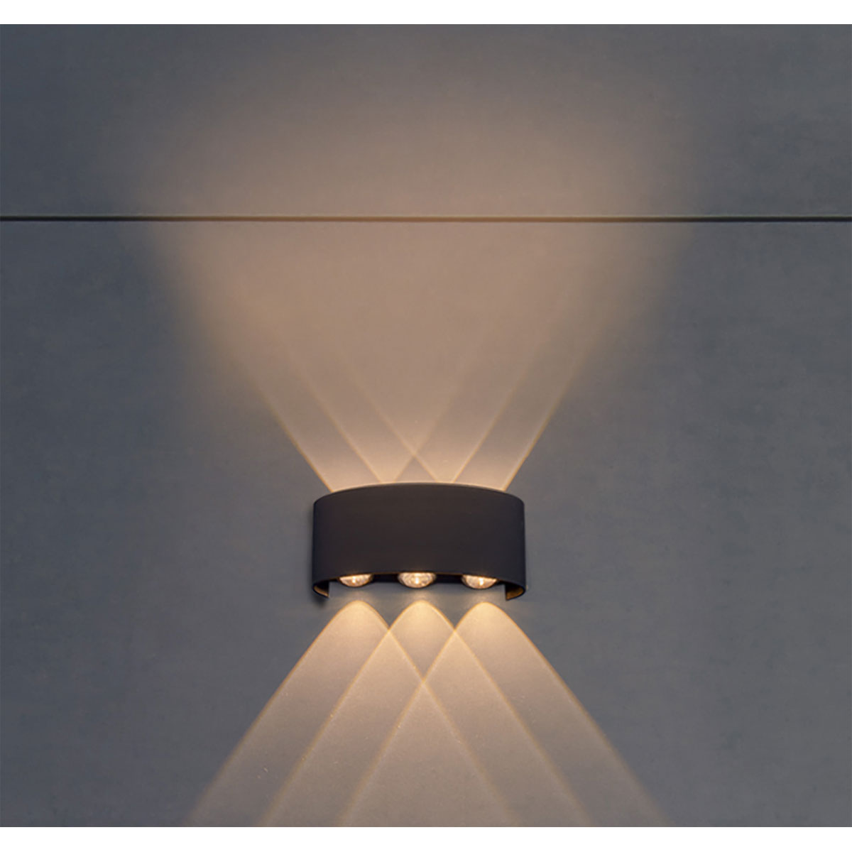 AL Auron Metall anthrazitLxBxH 14x4x8cm Bild 7