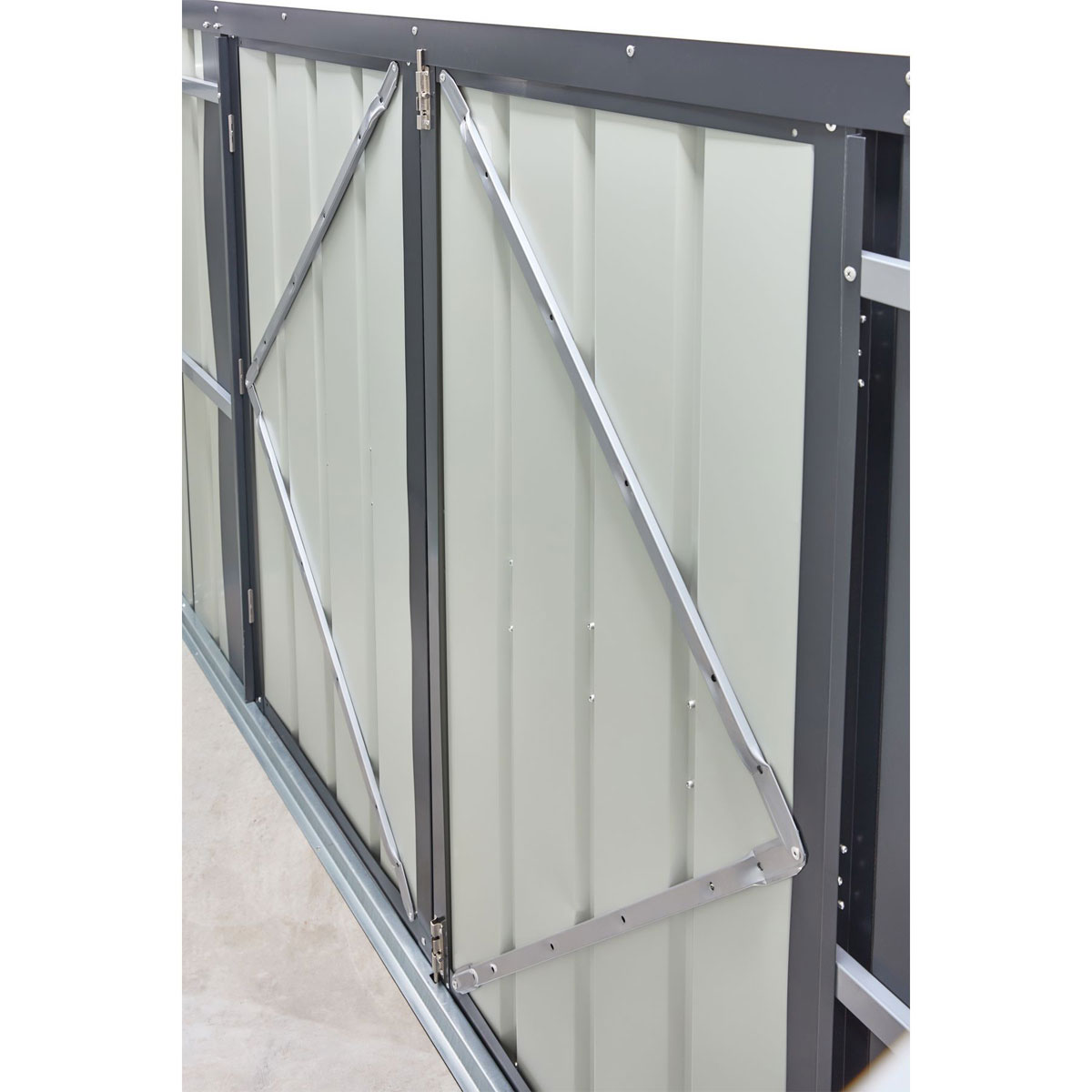 Vitavia Mülltonnenbox Easy 2,2m² schwarz Bild 5