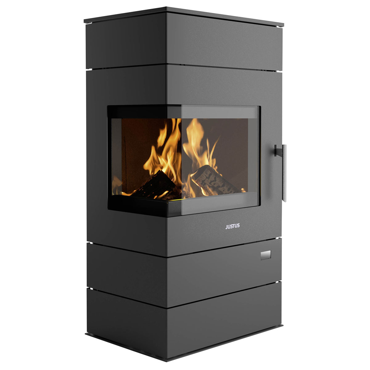 Kaminofen Voga W+ Stahl schwarz Bild 1
